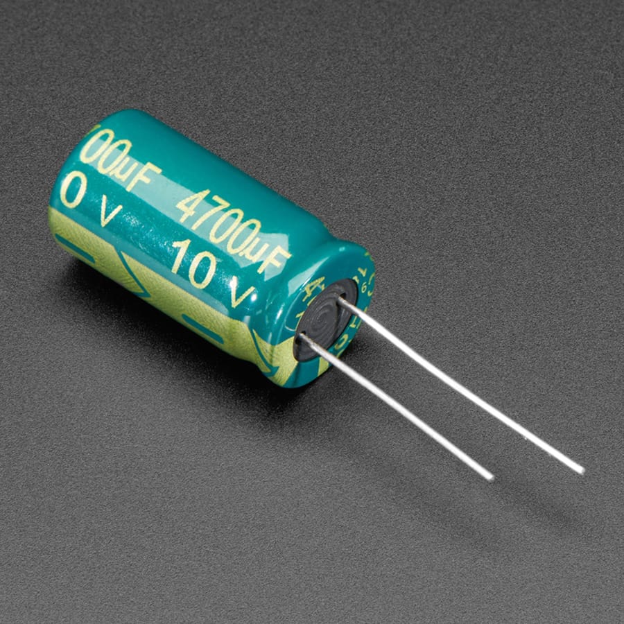 4700uF 10v Electrolytic Capacitor by Adafruit - The Pi Hut