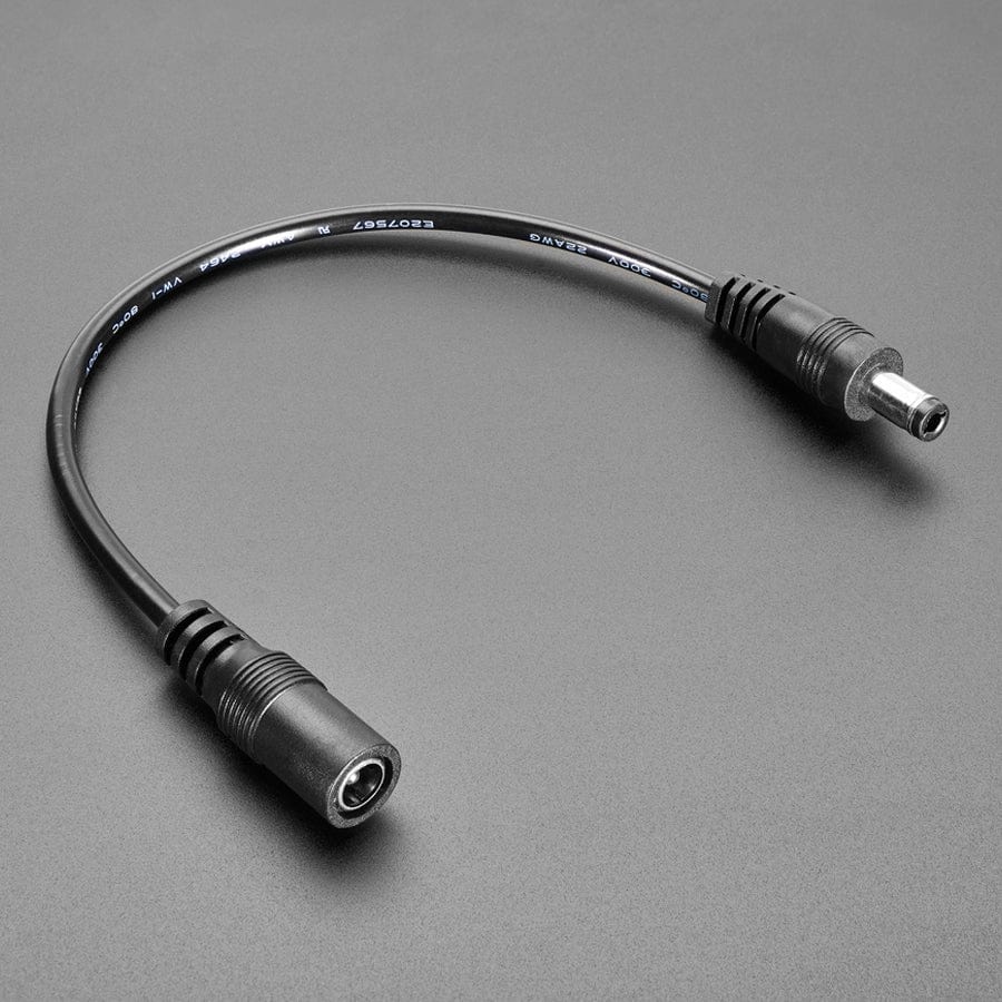 5.5mm/2.1mm DC Barrel Polarity Reversing Cable by Adafruit - The Pi Hut