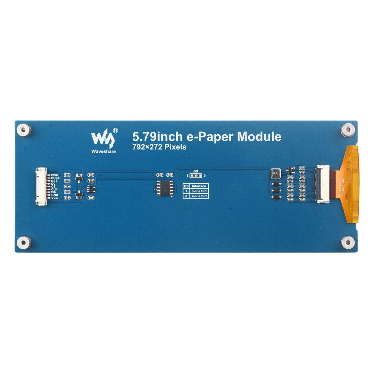 5.79" E-Paper Display Module (792 x 272) - The Pi Hut