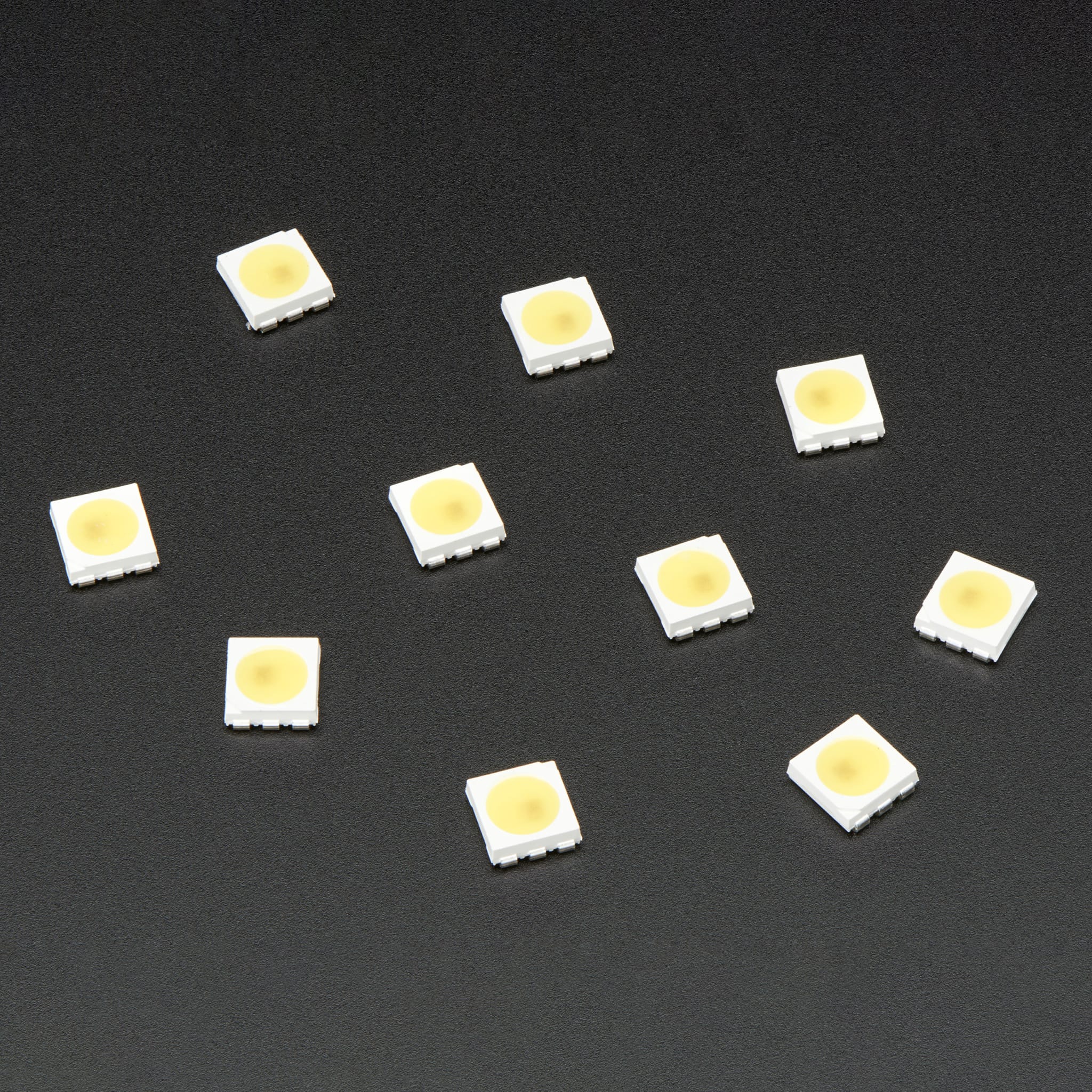5050 Cool White LED w/ Integrated Driver Chip - 10 Pack (~6000K) by Adafruit - The Pi Hut