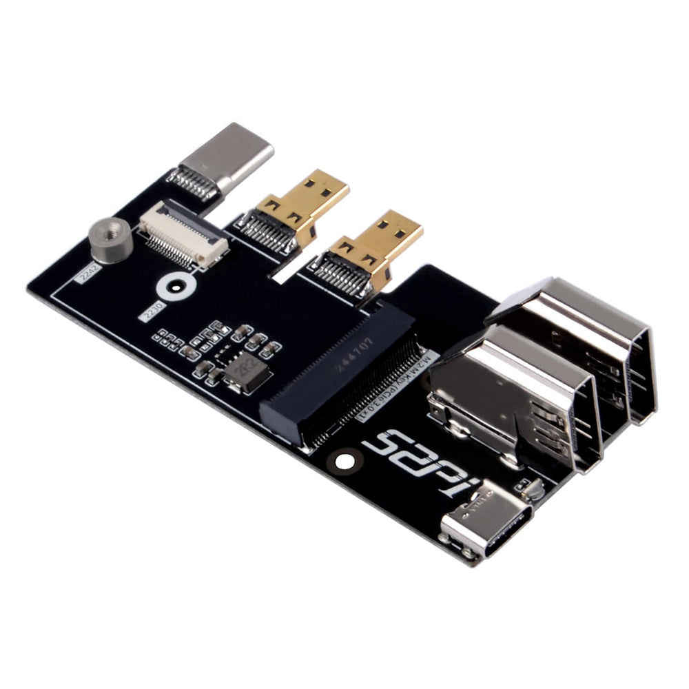 52Pi M.2 Multifunctional Adapter for Raspberry Pi 5 by 52Pi - The Pi Hut