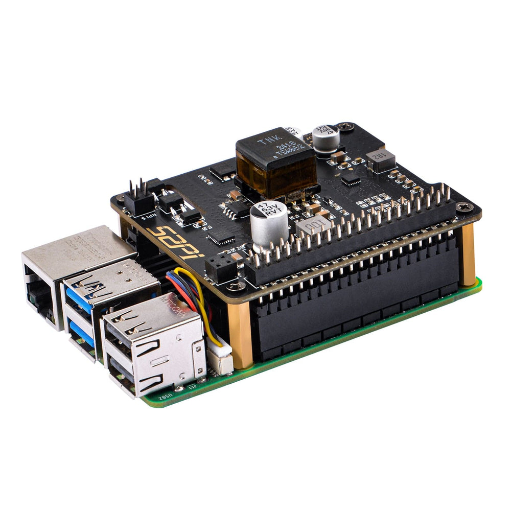 52Pi PoE+ HAT for Raspberry Pi 5/4/3B+ by 52Pi - The Pi Hut
