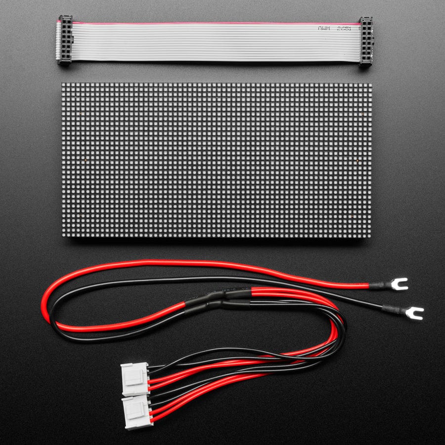 64x32 RGB LED Matrix - 2.5mm pitch by Adafruit - The Pi Hut