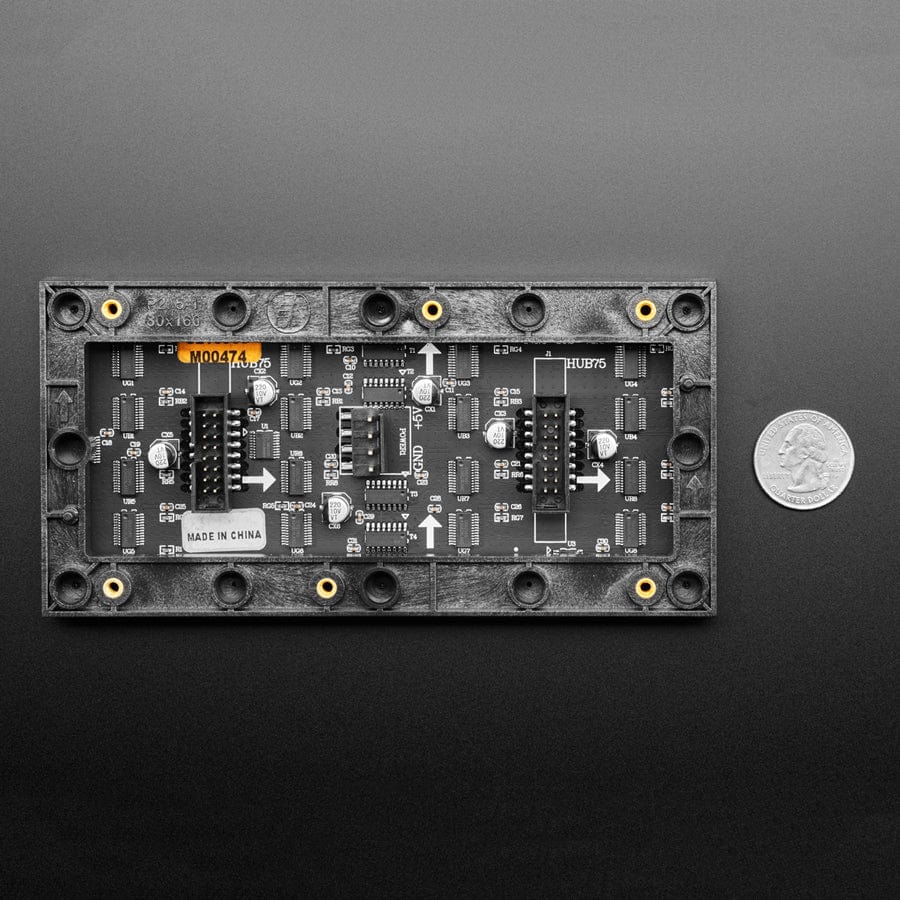 64x32 RGB LED Matrix - 2.5mm pitch by Adafruit - The Pi Hut