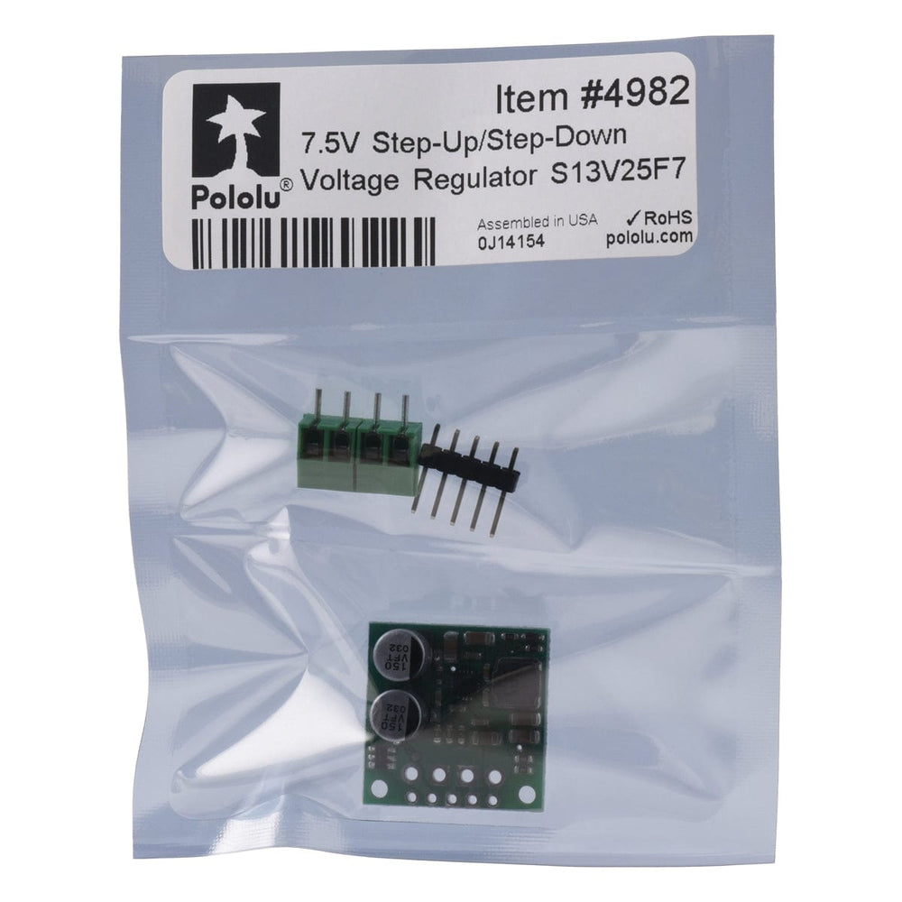 Pololu 7.5V 2.5A Step-Up/Step-Down Voltage Regulator S13V25F7 by Pololu - The Pi Hut
