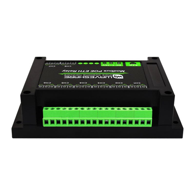 8 Channel Ethernet Relay Module (PoE) by Waveshare - The Pi Hut