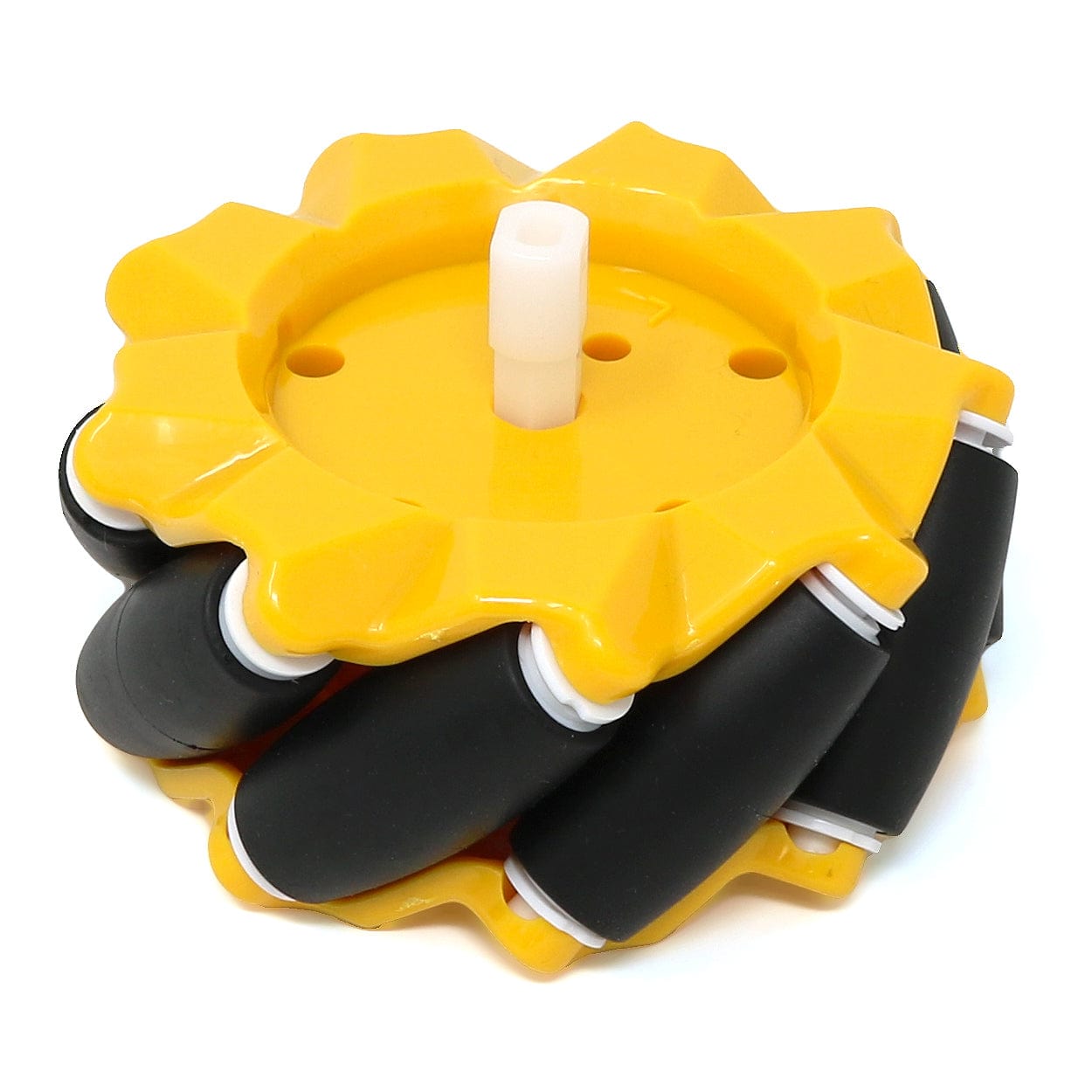 80mm Mecanum Wheel Set with Hubs by The Pi Hut - The Pi Hut
