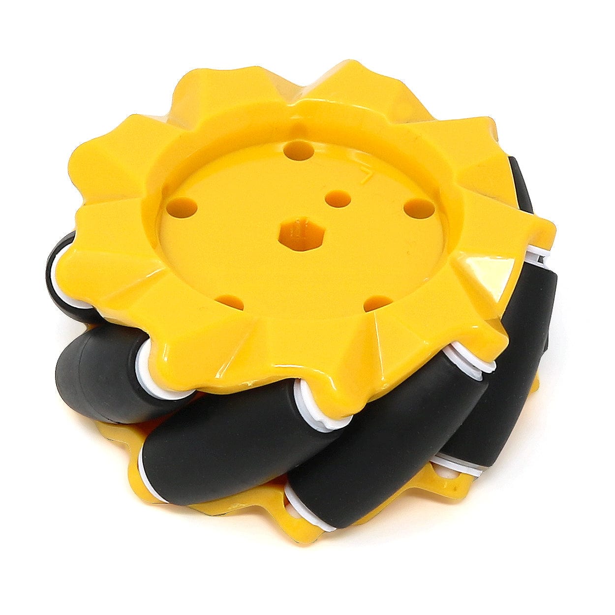80mm Mecanum Wheel Set with Hubs by The Pi Hut - The Pi Hut