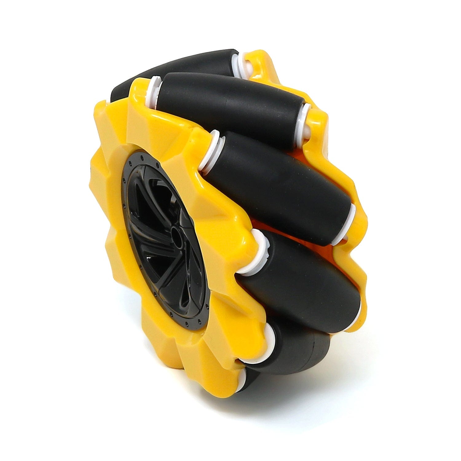 80mm Mecanum Wheel Set with Hubs by The Pi Hut - The Pi Hut