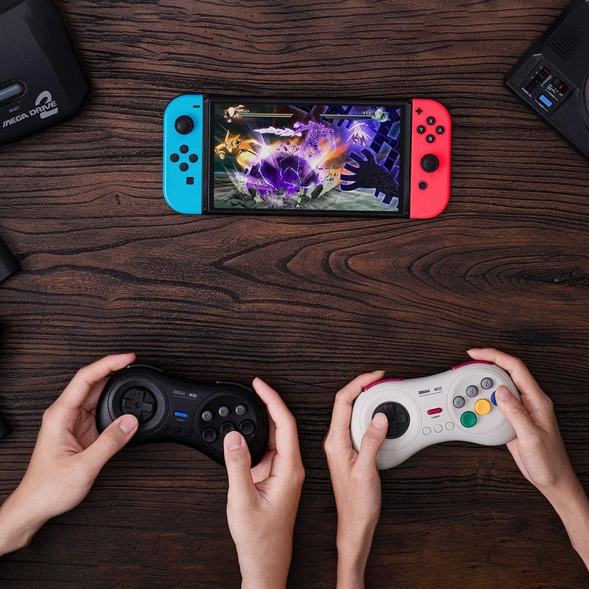 8BitDo M30 Bluetooth Wireless Pad by 8BitDo - The Pi Hut