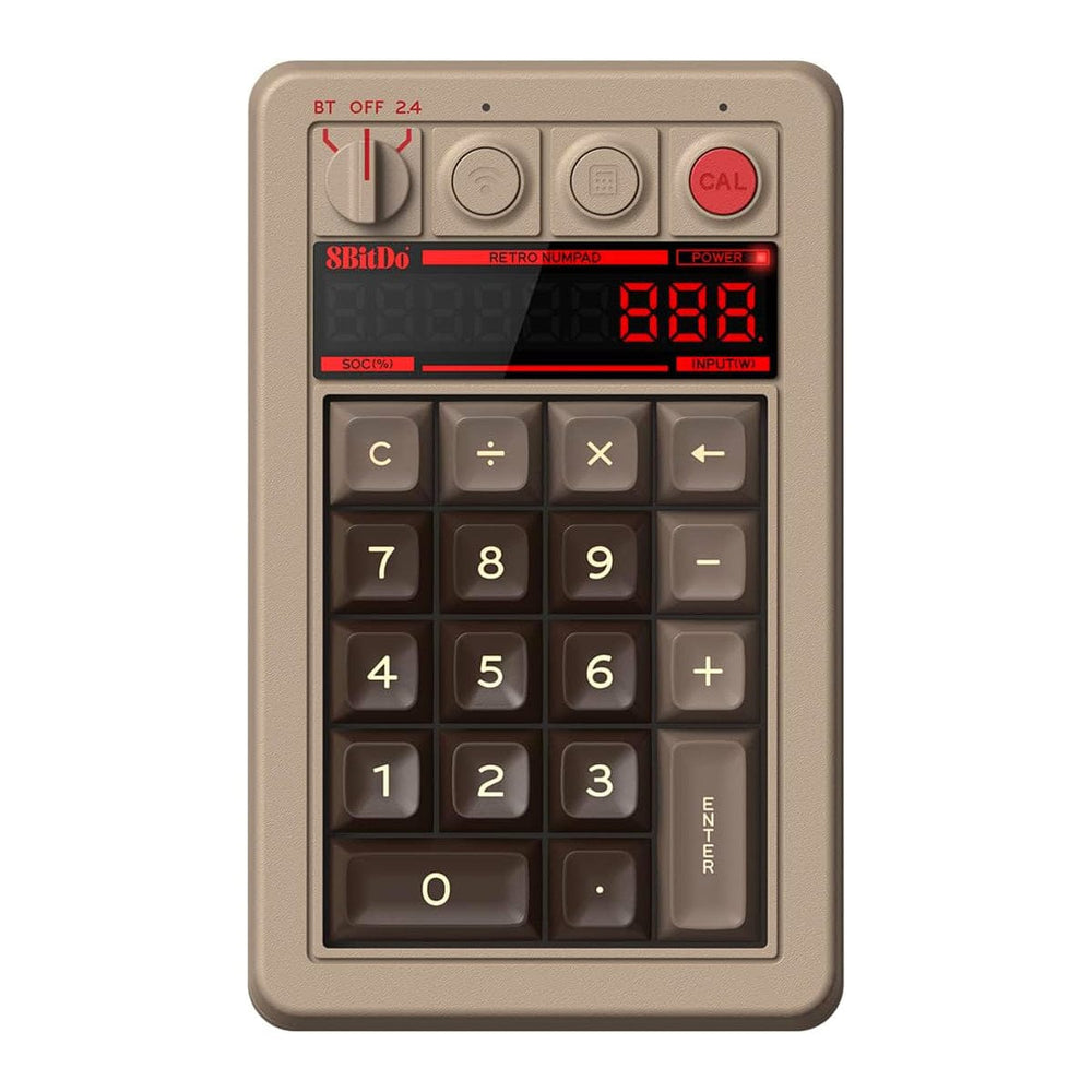 8BitDo Retro 18 Mechanical Numpad by 8BitDo - The Pi Hut