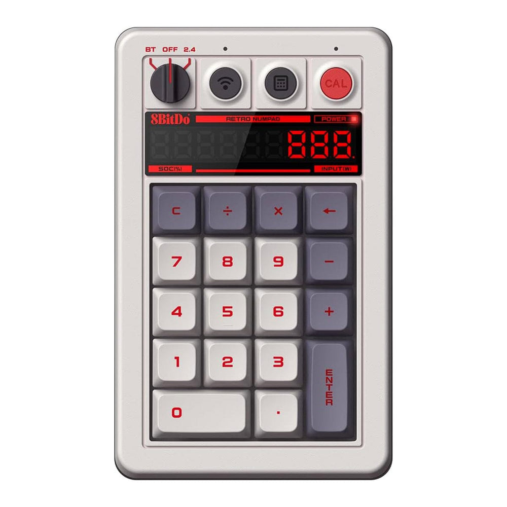8BitDo Retro 18 Mechanical Numpad by 8BitDo - The Pi Hut