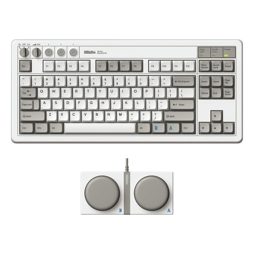 8BitDo Retro Mechanical Keyboard by 8BitDo - The Pi Hut
