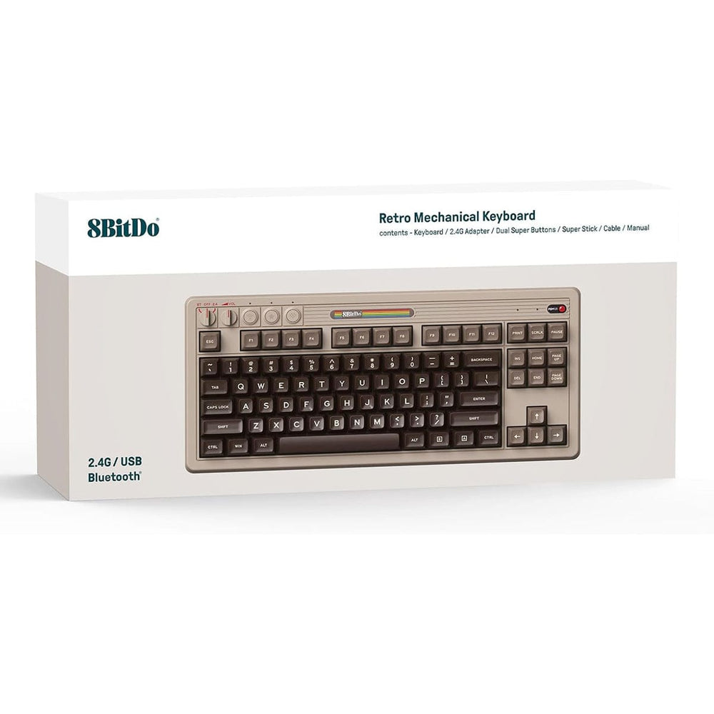 8BitDo Retro Mechanical Keyboard by 8BitDo - The Pi Hut