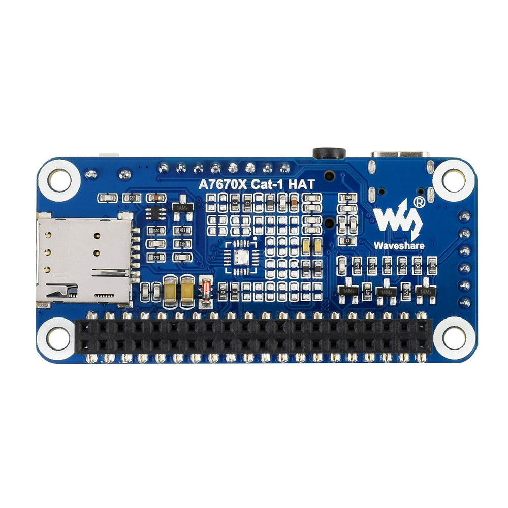 A7670E LTE Cat-1 HAT for Raspberry Pi (2G/GSM/GPRS) by Waveshare - The Pi Hut