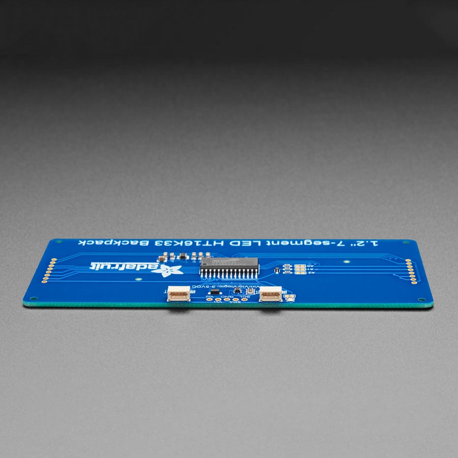 Adafruit 1.2" 4-Digit 7-Segment Display w/I2C Backpack - Red by Adafruit - The Pi Hut