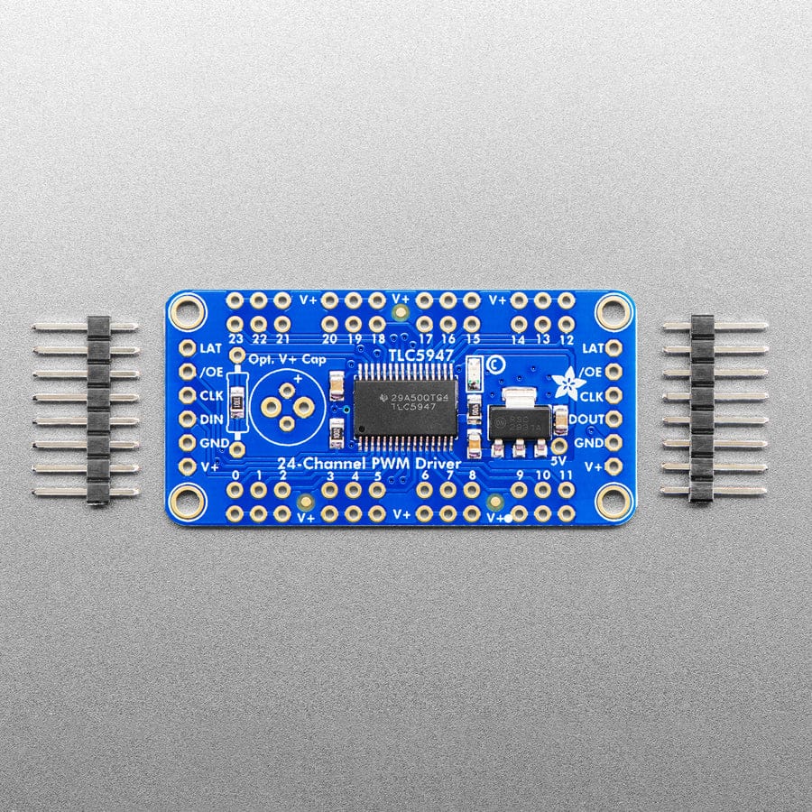 Adafruit 24-Channel 12-bit PWM LED Driver - SPI Interface (TLC5947) - The Pi Hut