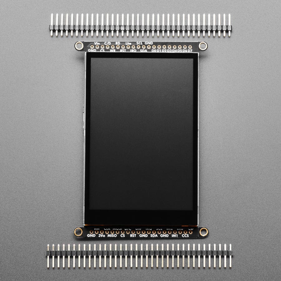Adafruit 3.5" TFT 320x480 with Capacitive Touch Breakout Board - EYESPI by Adafruit - The Pi Hut