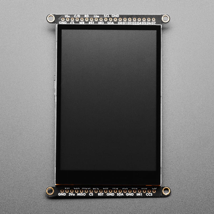 Adafruit 3.5" TFT 320x480 with Capacitive Touch Breakout Board - EYESPI by Adafruit - The Pi Hut