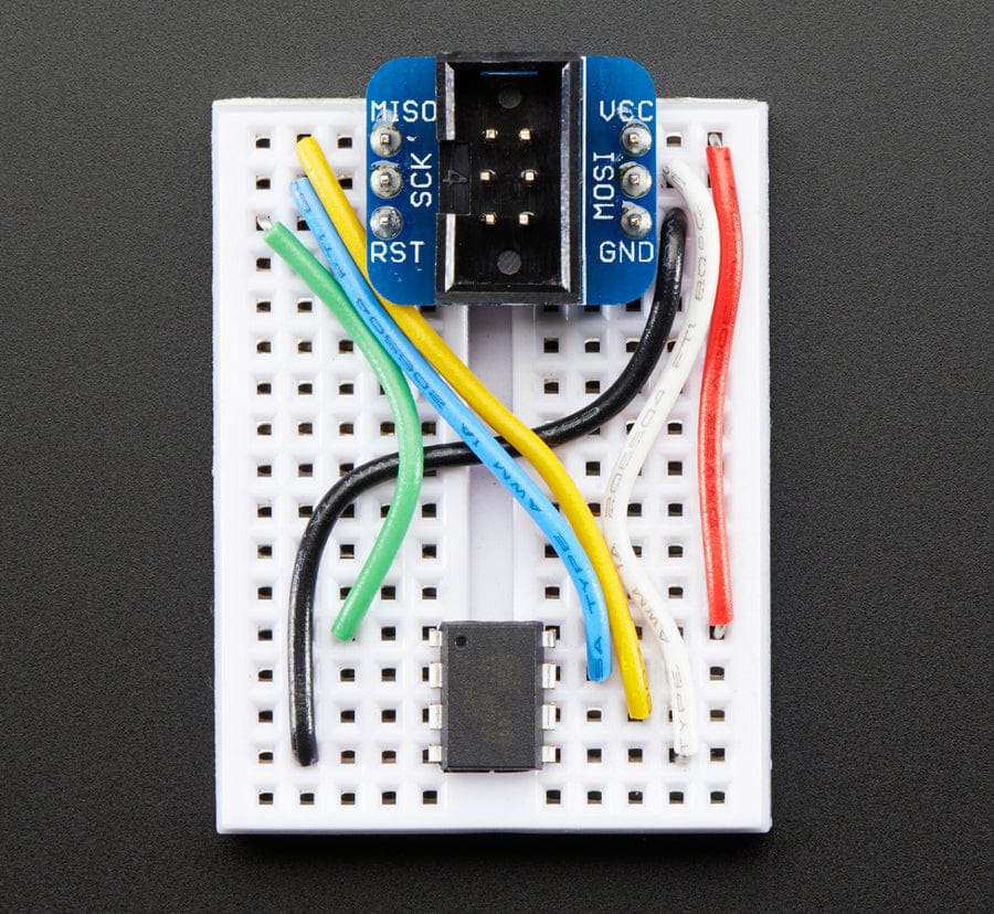 Adafruit 6-pin AVR ISP Breadboard Adapter Mini Kit by Adafruit - The Pi Hut