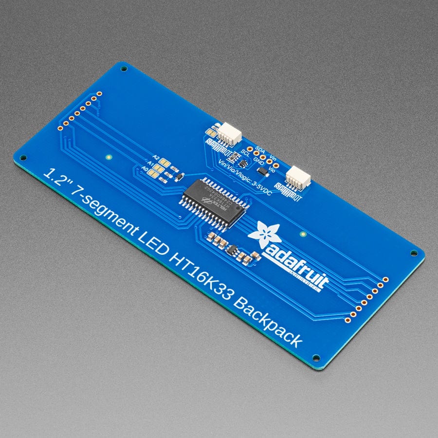 Adafruit 7-Segment Backpack - 1.2" Tall Digits by Adafruit - The Pi Hut