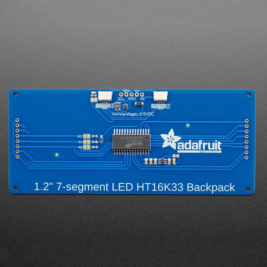 Adafruit 7-Segment Backpack - 1.2" Tall Digits by Adafruit - The Pi Hut