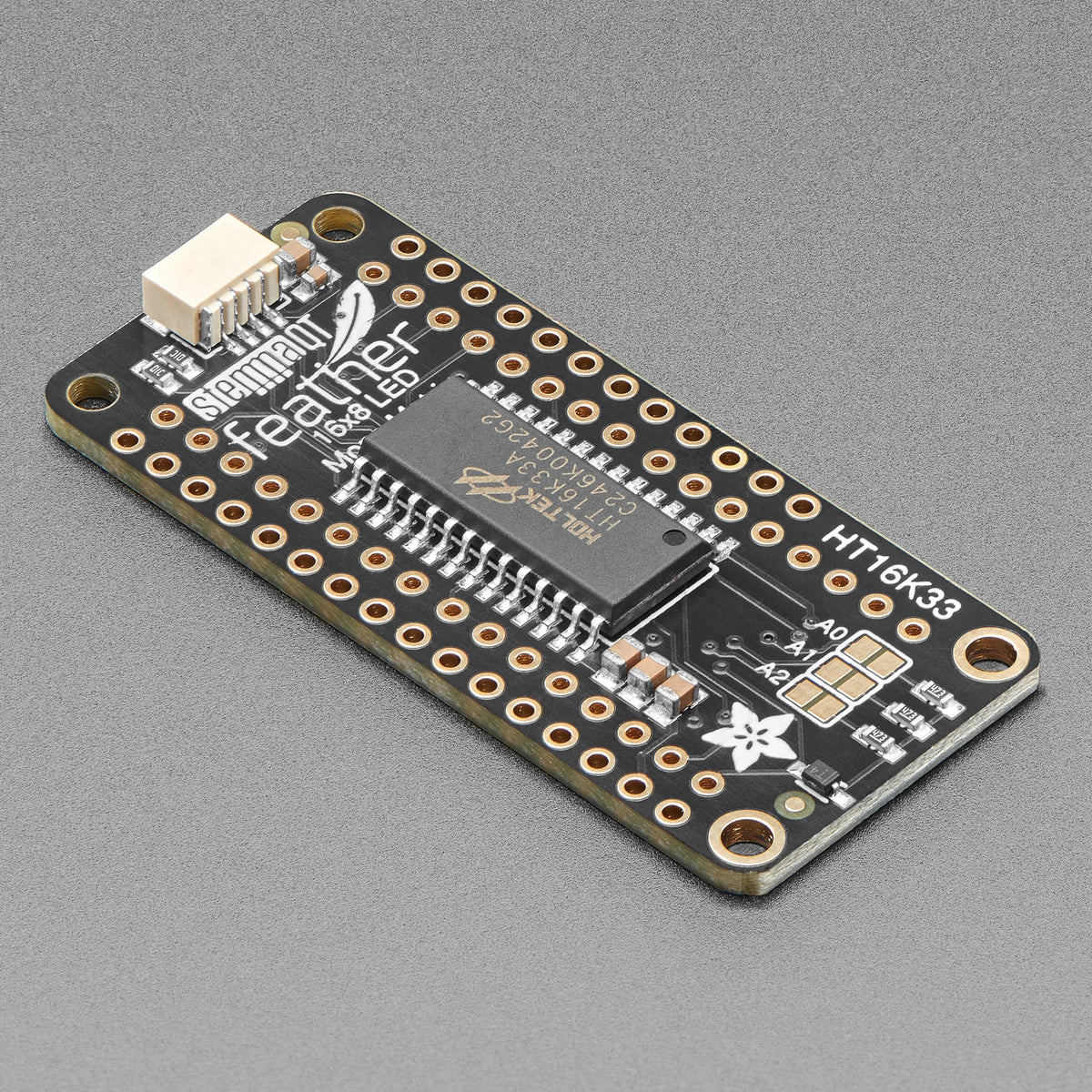 Adafruit 8x16 LED Matrix FeatherWing w/o Matrices by Adafruit - The Pi Hut