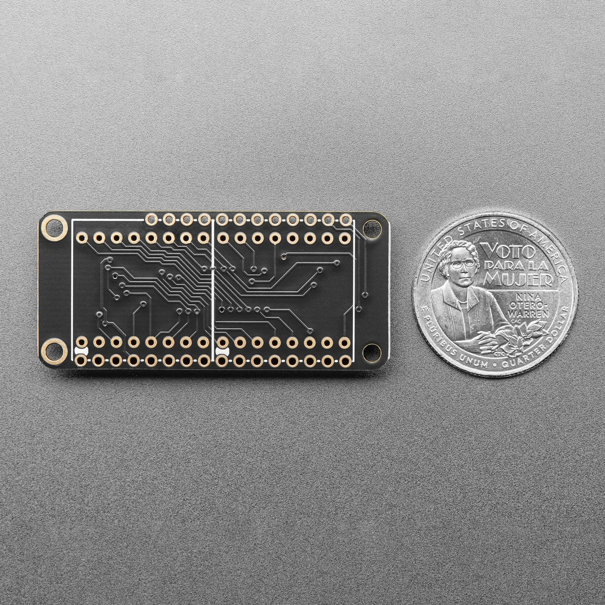 Adafruit 8x16 LED Matrix FeatherWing w/o Matrices by Adafruit - The Pi Hut