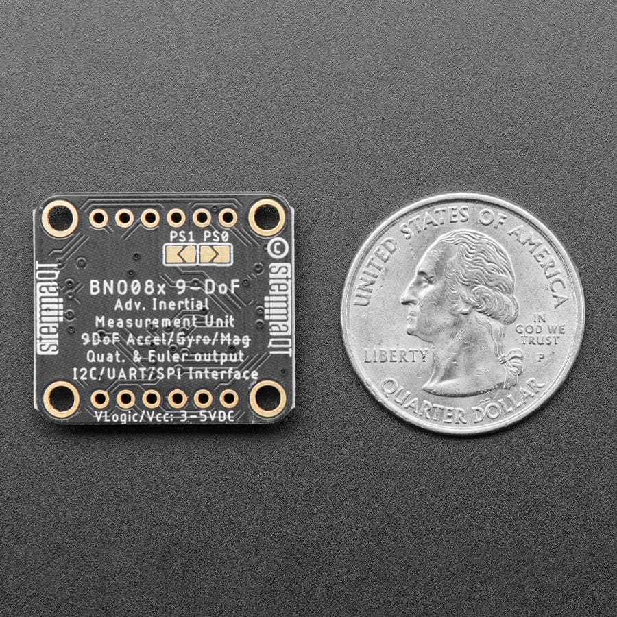 Adafruit 9-DOF Orientation IMU Fusion Breakout - BNO085 (BNO080) - STEMMA QT / Qwiic by Adafruit - The Pi Hut