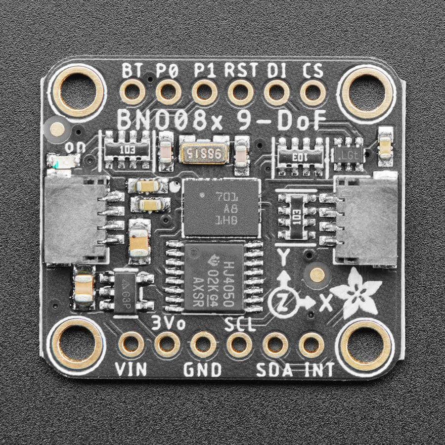 Adafruit 9-DOF Orientation IMU Fusion Breakout - BNO085 (BNO080) - STEMMA QT / Qwiic by Adafruit - The Pi Hut