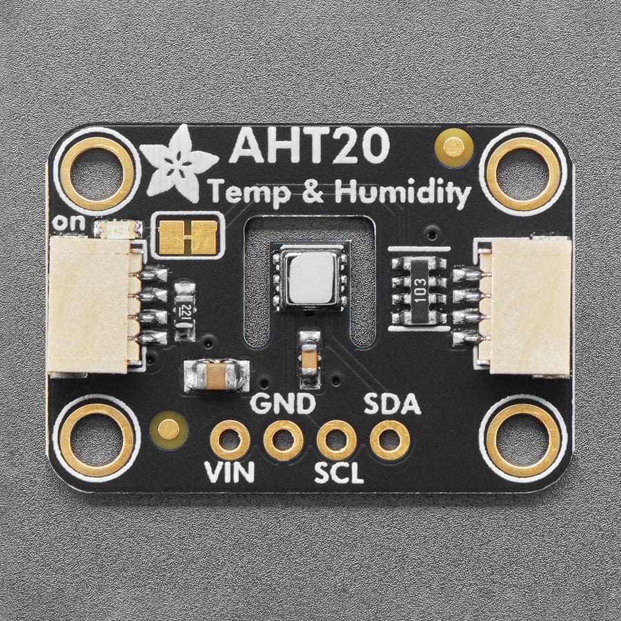 Adafruit AHT20 - Temperature & Humidity Sensor Breakout Board - STEMMA QT / Qwiic by Adafruit - The Pi Hut