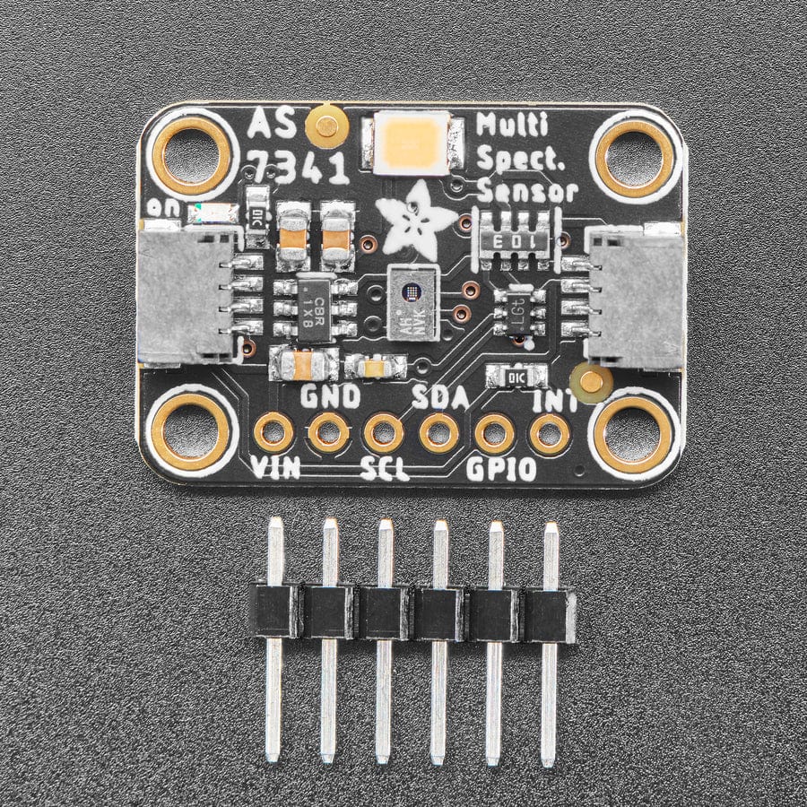 Adafruit AS7341 10-Channel Light / Colour Sensor Breakout (STEMMA QT / Qwiic) - The Pi Hut