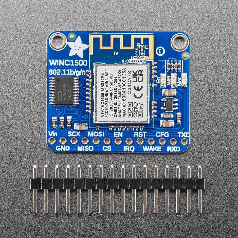 Adafruit ATWINC1500 WiFi Breakout by Adafruit - The Pi Hut