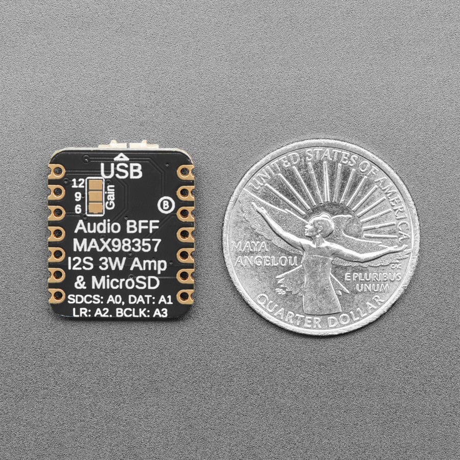 Adafruit Audio BFF Add-on for QT Py and Xiao by Adafruit - The Pi Hut