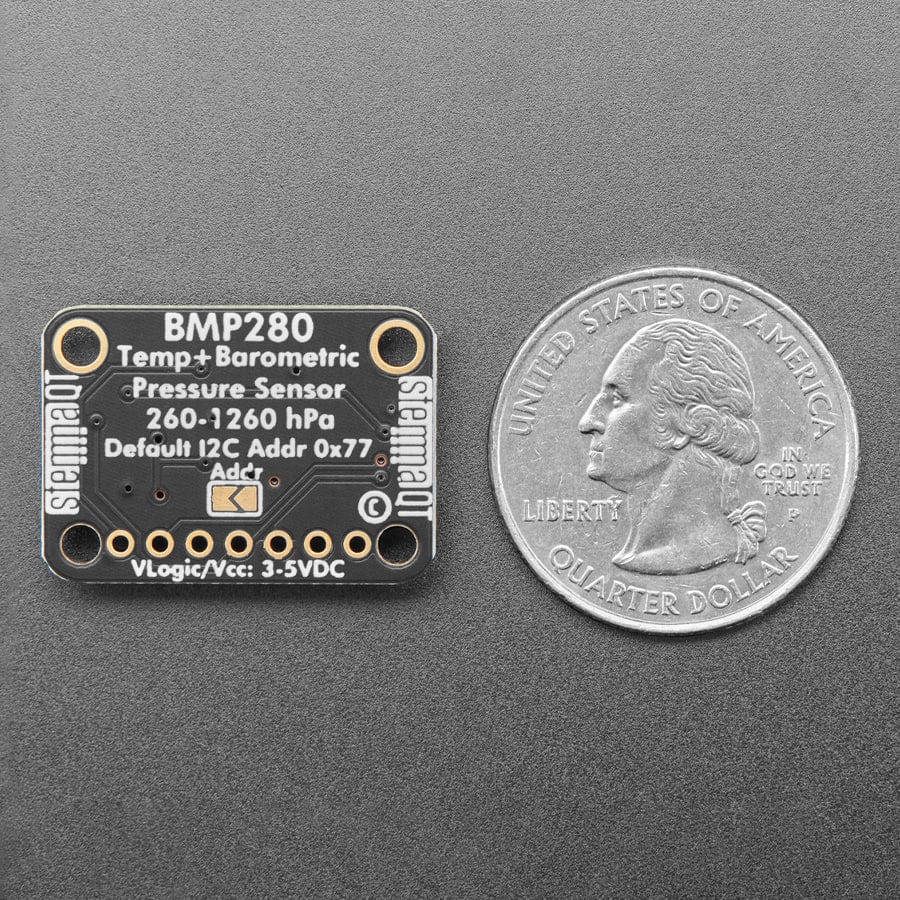 Adafruit BMP280 I2C or SPI Barometric Pressure & Altitude Sensor (STEMMA QT) by Adafruit - The Pi Hut
