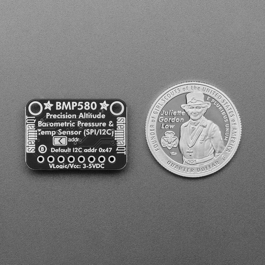 Adafruit BMP580 I2C or SPI Temperature and Pressure Sensor - STEMMA QT by Adafruit - The Pi Hut