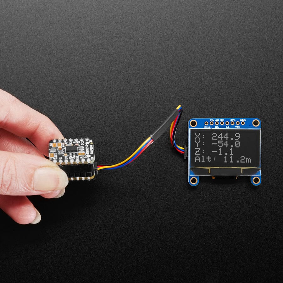 Adafruit BNO055 + BMP280 BFF Add-On for QT Py by Adafruit - The Pi Hut