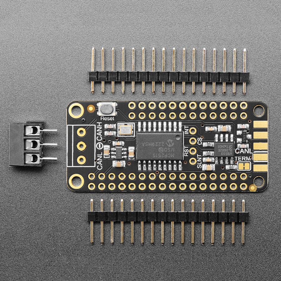 Adafruit CAN Bus FeatherWing - MCP2515 by Adafruit - The Pi Hut