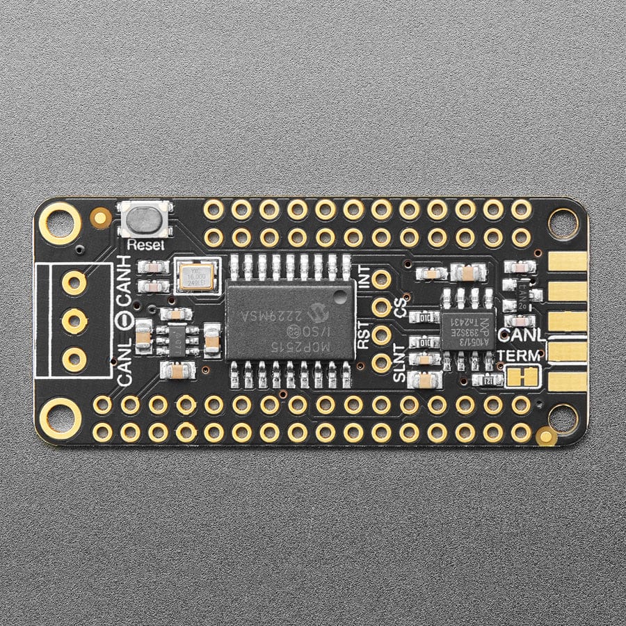 Adafruit CAN Bus FeatherWing - MCP2515 by Adafruit - The Pi Hut