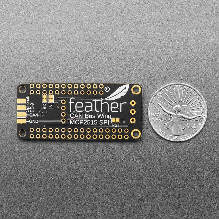 Adafruit CAN Bus FeatherWing - MCP2515 by Adafruit - The Pi Hut