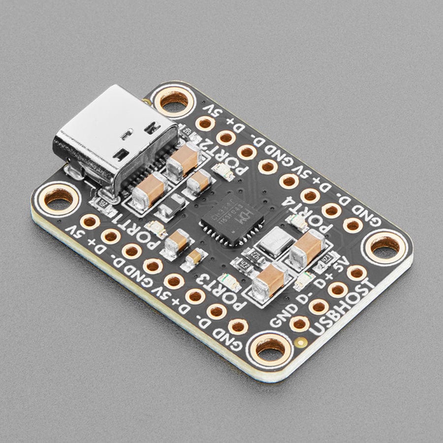 Adafruit CH334F Mini 4-Port USB Hub Breakout by Adafruit - The Pi Hut