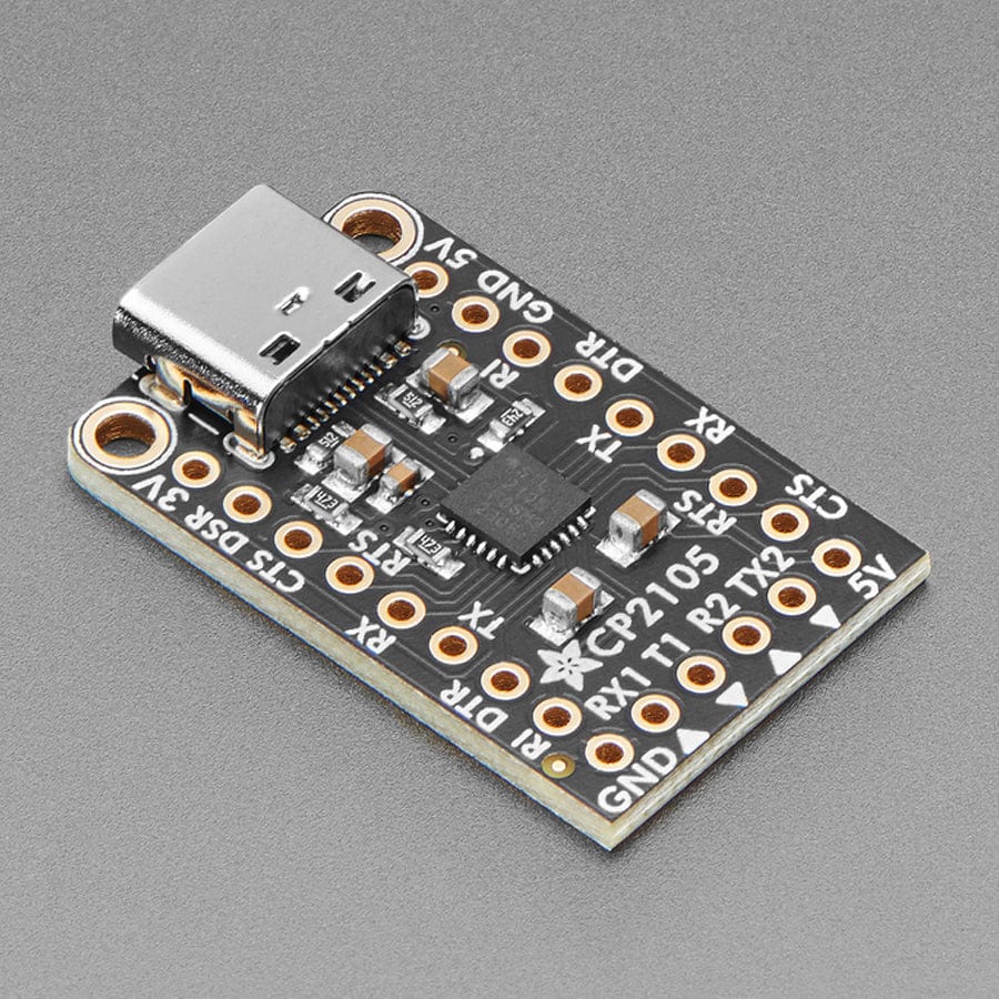 Adafruit CP2105 Friend - USB to Dual UART Serial Converters by Adafruit - The Pi Hut