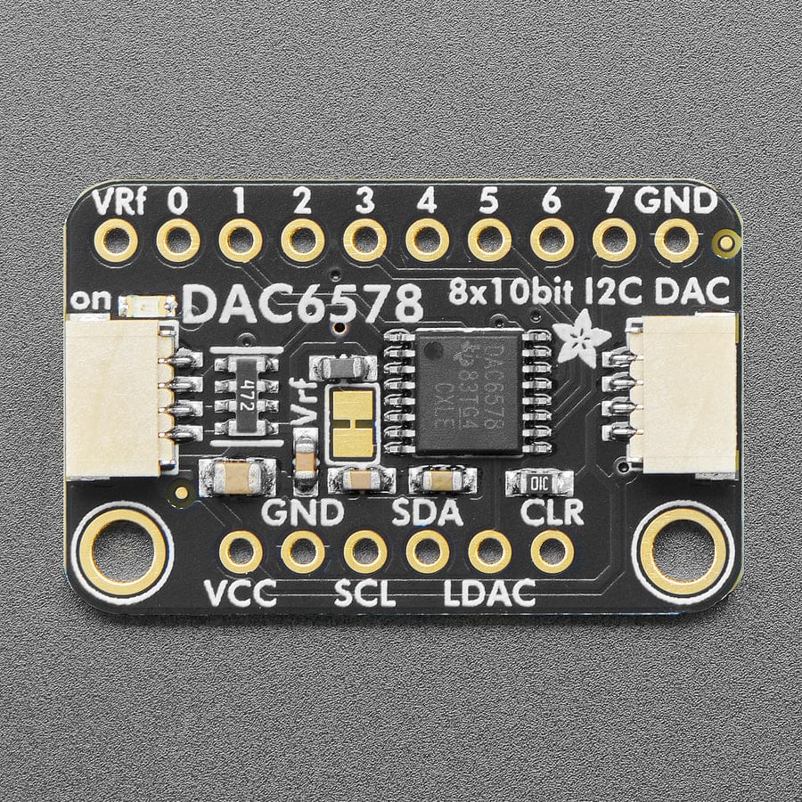 Adafruit DAC6578 Breakout - 8 x Channel 10-bit I2C DAC
