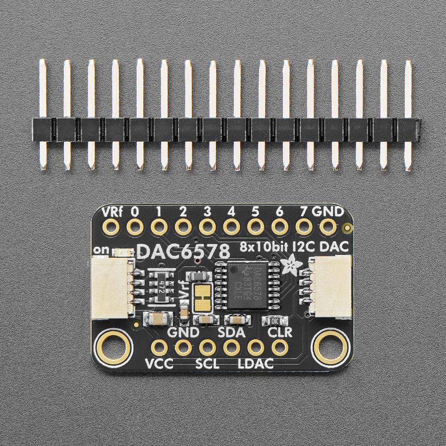Adafruit DAC6578 Breakout - 8 x Channel 10-bit I2C DAC