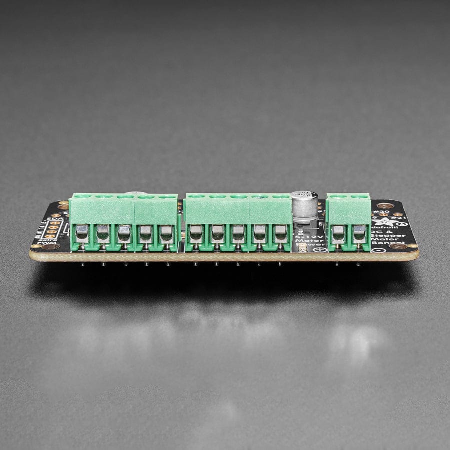 Adafruit DC & Stepper Motor Bonnet for Raspberry Pi by Adafruit - The Pi Hut