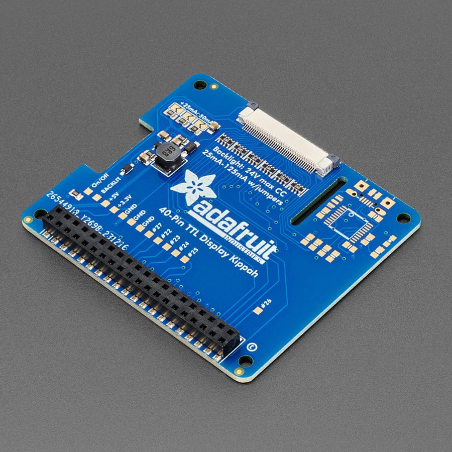 Adafruit DPI TFT Kippah for Raspberry Pi by Adafruit - The Pi Hut