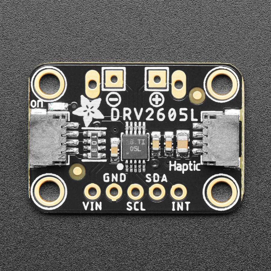Adafruit DRV2605L Haptic Motor Controller - STEMMA QT / Qwiic by Adafruit - The Pi Hut