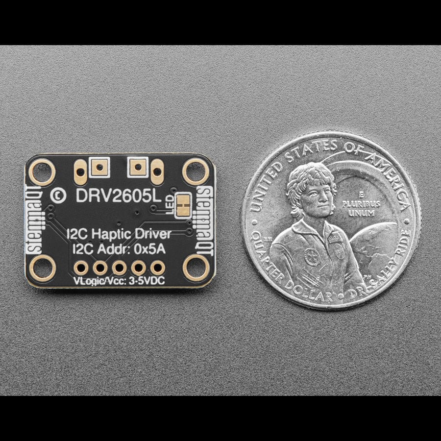 Adafruit DRV2605L Haptic Motor Controller - STEMMA QT / Qwiic by Adafruit - The Pi Hut