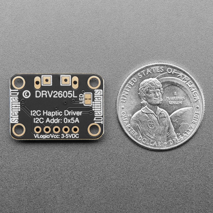 Adafruit DRV2605L Haptic Motor Controller - STEMMA QT / Qwiic by Adafruit - The Pi Hut