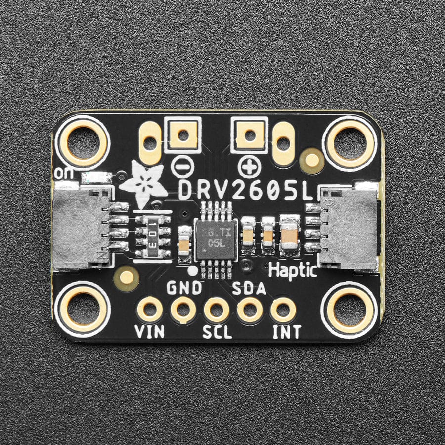 Adafruit DRV2605L Haptic Motor Controller - STEMMA QT / Qwiic by Adafruit - The Pi Hut